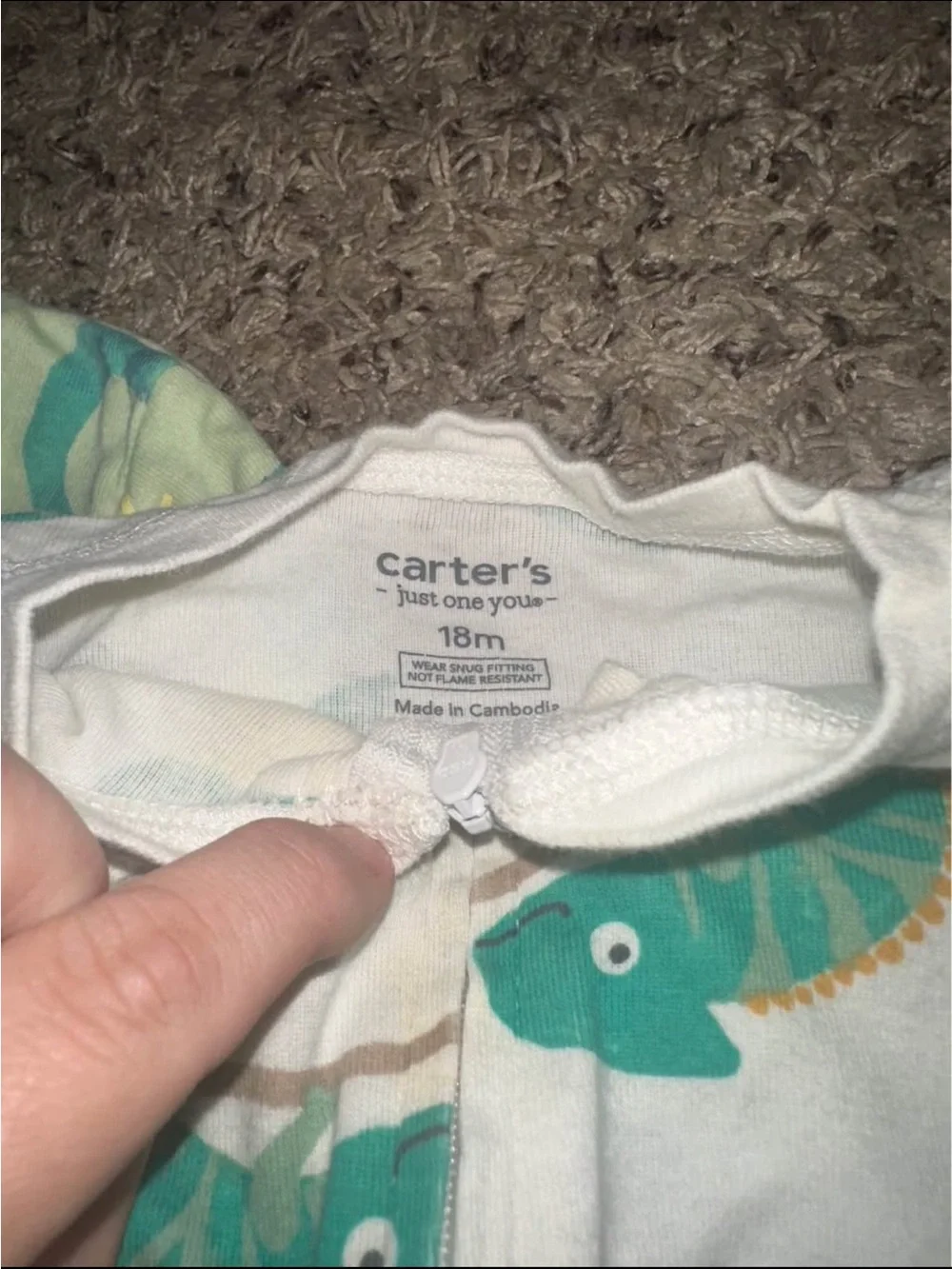Carter’s One-Piece Pajama 2 pack